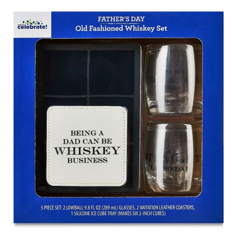 Father's Day Old Fashioned Whiskey Set